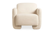 Moe's Home Collection Fallon Flecked Ivory Accent Chair