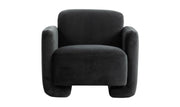 Moe's Home Collection Fallon Shadow Grey Accent Chair