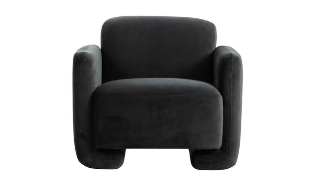 Moe's Home Collection Fallon Shadow Grey Accent Chair