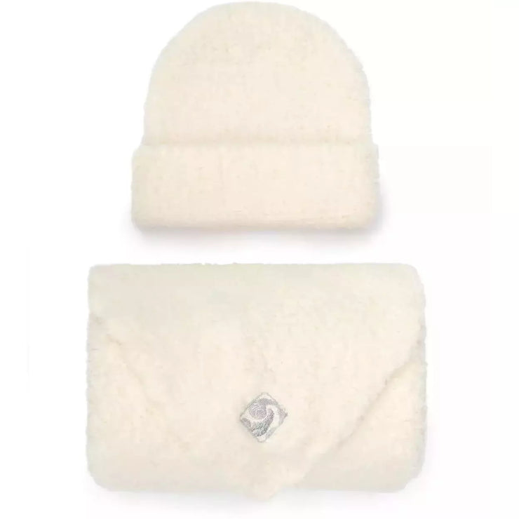 Kashwere Baby Ultra Soft Baby Blanket &  Cap Available In Crème & Pink