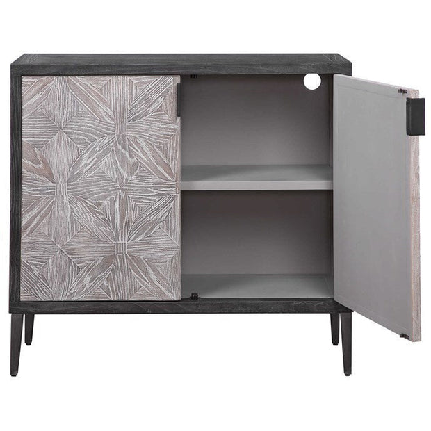Uttermost Laurentia Modern Lodge 2 Door Cabinet