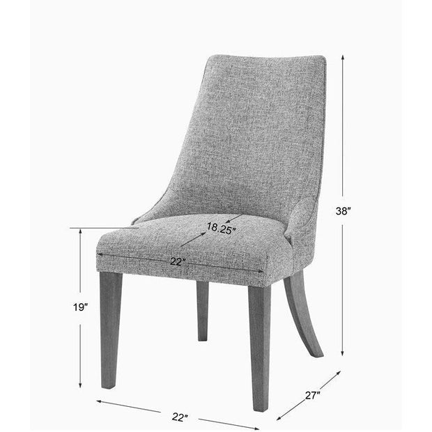 Uttermost Daxton Woven Armless Accent Chair