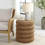 Uttermost Capitan Braided Rope Round Rustic Modern Side Table