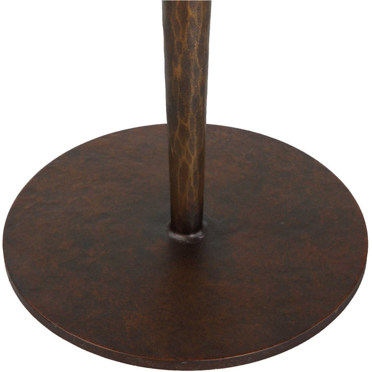 Uttermost Industria Copper Bronzed Finished Iron Accent Table