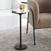 Uttermost Forge Modern Round Accent Table