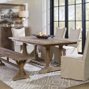 Uttermost Stratford Reclaimed Wood Rustic Dining Table