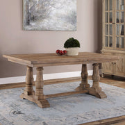 Uttermost Stratford Reclaimed Wood Rustic Dining Table
