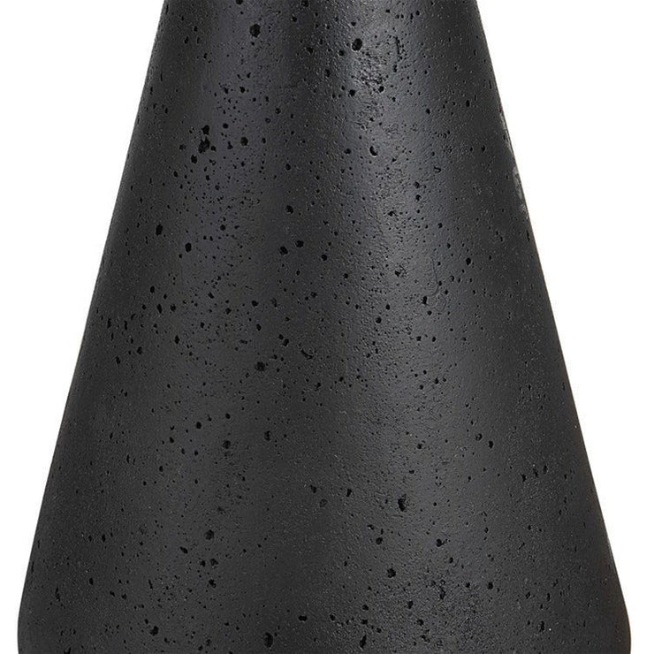 Uttermost Midnight Black Round Modern Accent Table