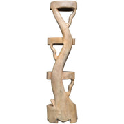 Uttermost Rubia Suar Wood Rustic Modern Plant Stand