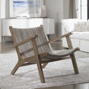 Uttermost Aegea Mango Wood Accent Chair