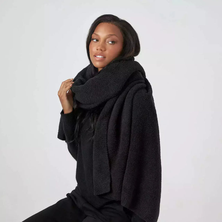 Kashwere Lounge Everyday Shawl Available in Bone and Onyx
