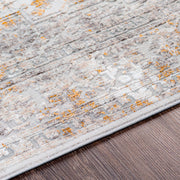 Surya Rugs Carmel Collection Taupe, Blue, Mustard, Off White & Light Gray Area Rug CRL-2318