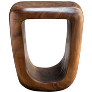 Uttermost Loophole Natural Wash Suar Wood Accent Stool