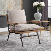 Uttermost Declan Industrial Farmhouse Accent Chair