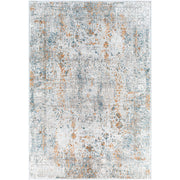 Surya Rugs Carmel Collection Taupe, Blue, Mustard, Off White & Light Gray Area Rug CRL-2317