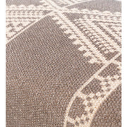 Surya Asmara Rustic Modern Hand Woven Fabric Bench With Black Metal Base RAM-001