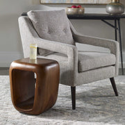 Uttermost Loophole Natural Wash Suar Wood Accent Stool