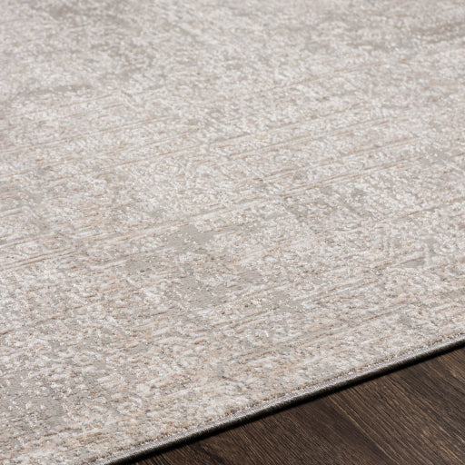 Surya Rugs Carmel Collection Light Gray, Off White, Gray & Taupe Area Rug CRL-2300