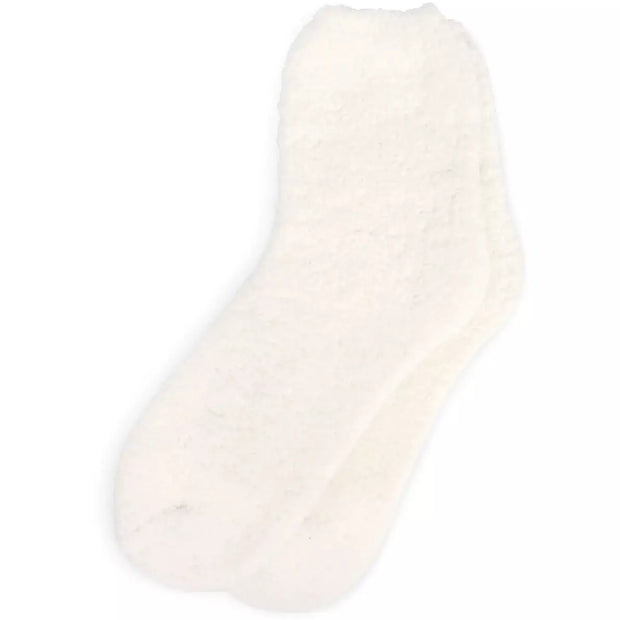 Kashwere Ultra Soft Creme Plush Spa Socks