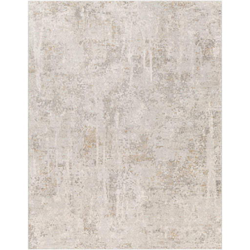 Surya Rugs Carmel Collection Light Gray, Dark Blue, Off White, Gray, Mustard, Brown & Blue Area Rug CRL-2310