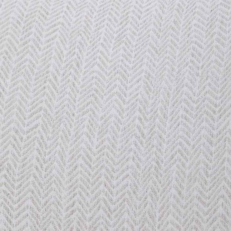 Uttermost Bev Taupe & White Chevron Performance Fabric Scandinavian Wood Accent Chair
