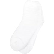 Kashwere Ultra Soft White Plush Spa Socks