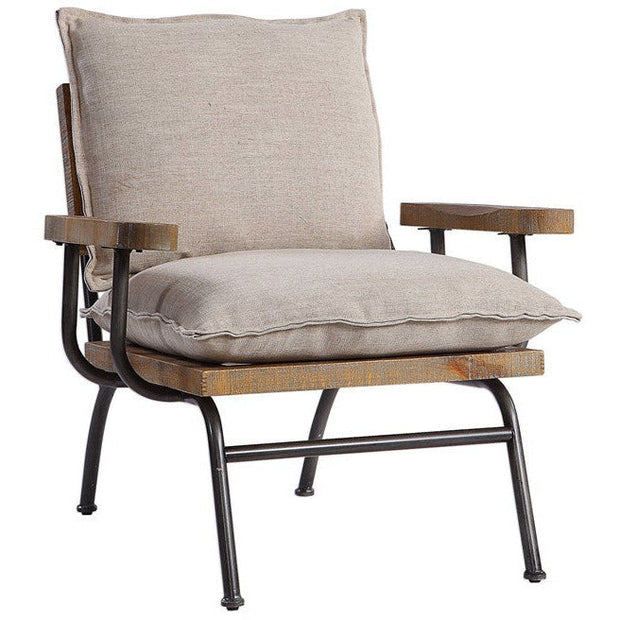 Uttermost Declan Industrial Farmhouse Accent Chair