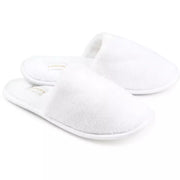 Kashwere Ultra Plush Slippers Kapua™ Cotton Velour Available In White