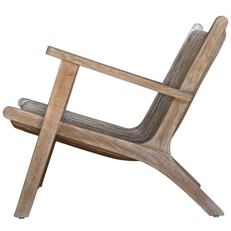 Uttermost Aegea Mango Wood Accent Chair