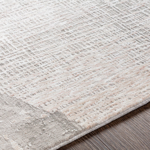 Surya Rugs Carmel Collection Light Gray, Off White, Gray & Taupe Area Rug CRL-2301