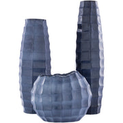 Surya Cirio Collection Modern Set of 3 Blue Ceramic Vases C11-002