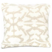 Kashwere Ultra Soft Malt With Crème 20 x 20 Plush Damask Pillow