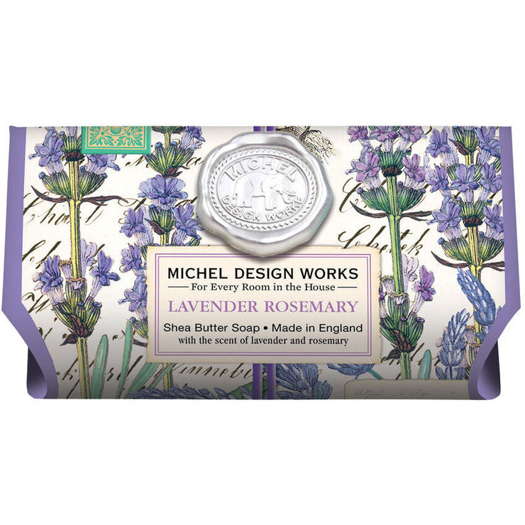 Michel Design Works Lavender Rosemary Large Bath Soap Bar