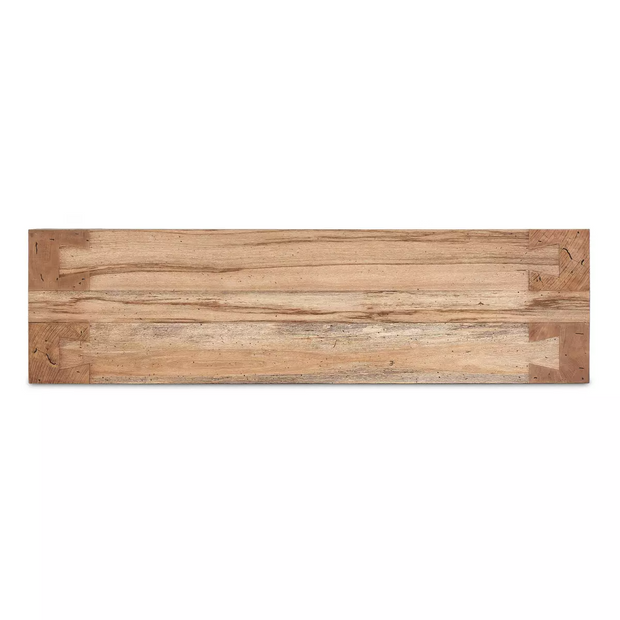 Four Hands Abaso Accent Bench ~ Rustic Wormwood Oak Wood Finish