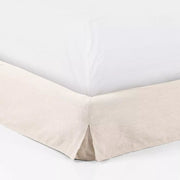 Four Hands Aidan Low Profile Slipcover Bed ~ Brussels Natural Belgian Linen King Size Bed