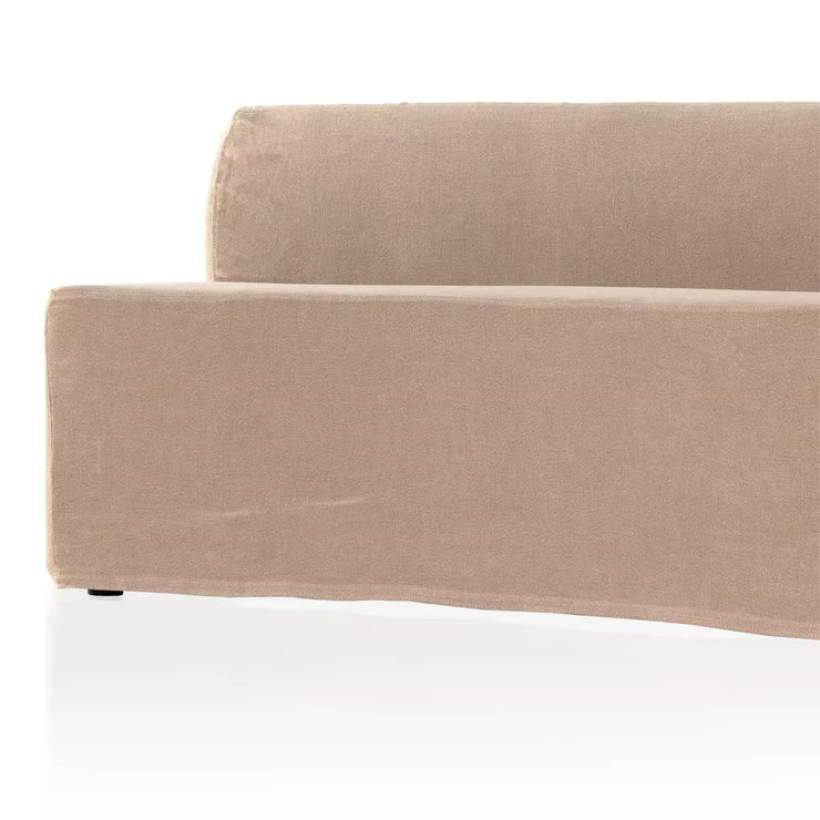 Four Hands Ainsworth Slipcovered Large Dining Bench 82” ~ Broadway Canvas Linen Slipcover