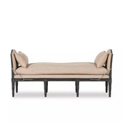 Four Hands Allison Chaise ~ Alcala Fawn Upholstered Performance Fabric