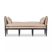 Four Hands Allison Chaise ~ Alcala Fawn Upholstered Performance Fabric
