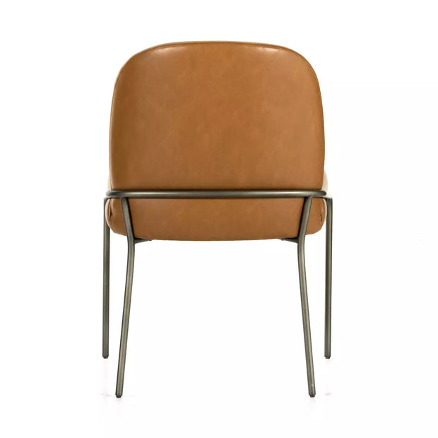 Four Hands Astrud Dining Chair ~ Sierra Butterscotch Faux Leather