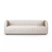 Four Hands Augustine Channeled Sofa 88” ~ Dover Crescent Upholstered Performance Fabric