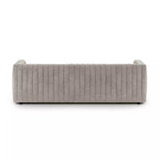 Four Hands Augustine Channeled Sofa 88” ~ Orly Natural Upholstered Fabric