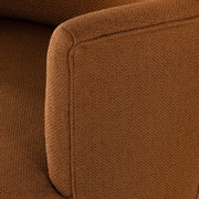 Four Hands Aurora Swivel Chair ~ Patton Burnish Rust Upholstered Fabric