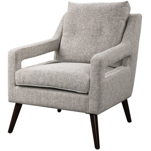 Uttermost O’Brian Natural Stone Linen Contemporary Armchair