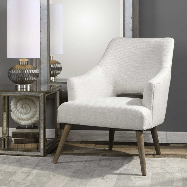 Uttermost Dree Chenille Modern Accent Chair