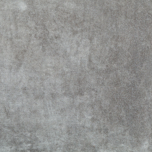 Surya Modern Gray Cotton Velvet Pouf Ottoman CVPF-022