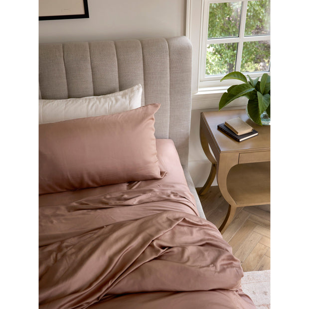 Cozy Earth Bamboo Flat Sheet Available in Queen and King Sizes