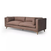 Four Hands Beckwith Sofa ~ Heritage Chocolate Top Grain Leather