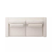 Four Hands Bloor Deep Seating Modular Sofa ~ Essence Natural Upholstered Woven Fabric