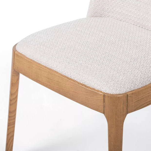 Four Hands Bryce Armless Dining Chair ~ Gibson Wheat Upholstered Performance Fabric