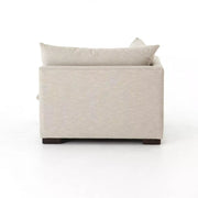 Four Hands Grant Sectional Corner Piece ~ Ashby Oatmeal Upholstered Performance Fabric